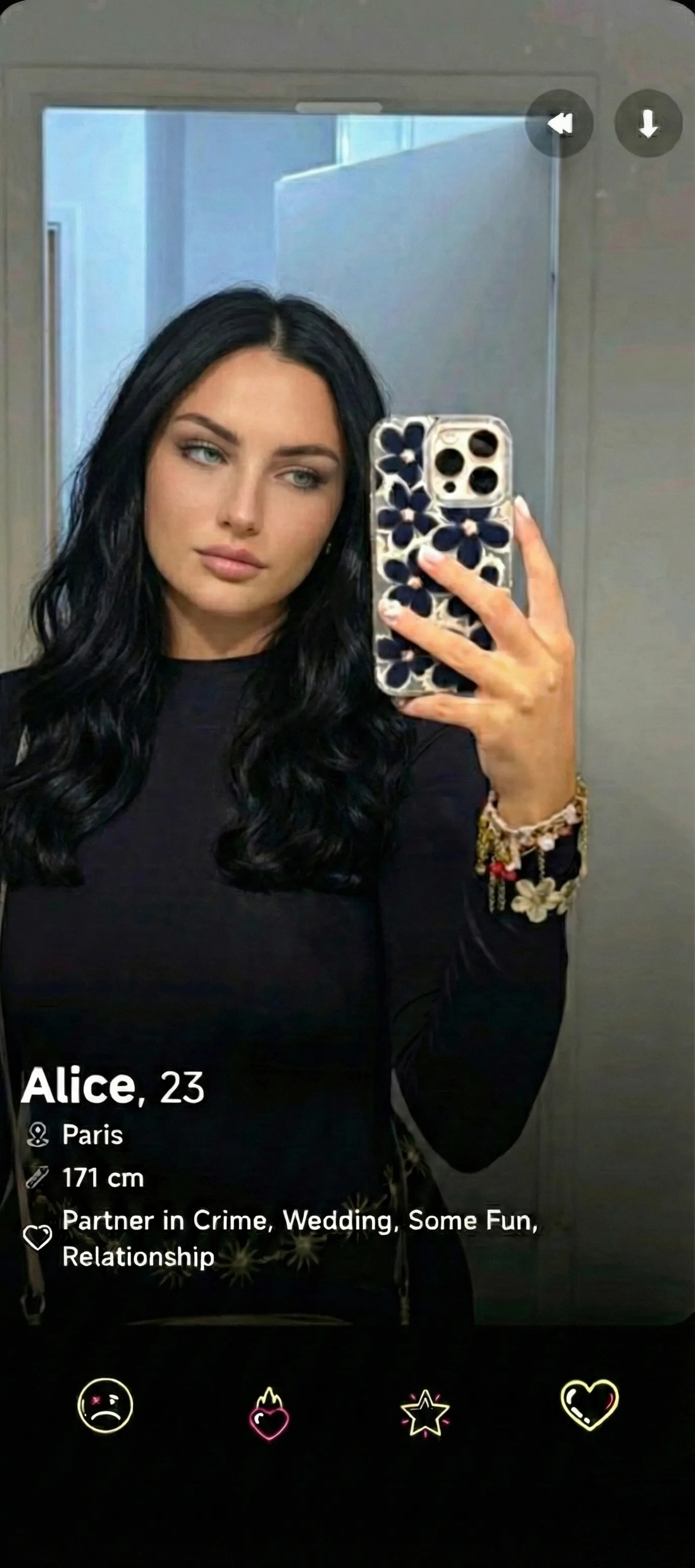 Mapdate Profile Card